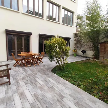 Great Apartment With Private Garden Clichy Buitenkant foto