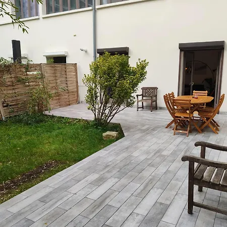 Great Apartment With Private Garden Clichy Buitenkant foto
